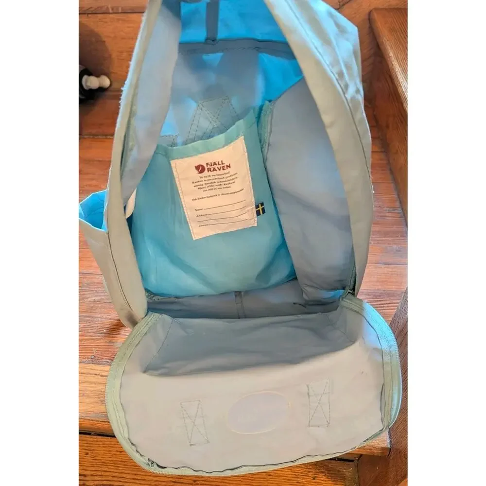 Fjallraven Kanken Mini Backpack Pastel Light Blue